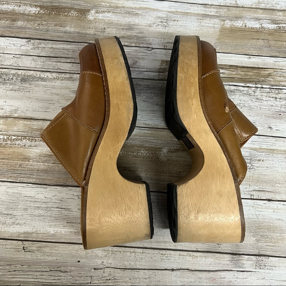 Steve Madden Curlie 90s Y2K Patchwork Platform Clog - Picture 8 of 14